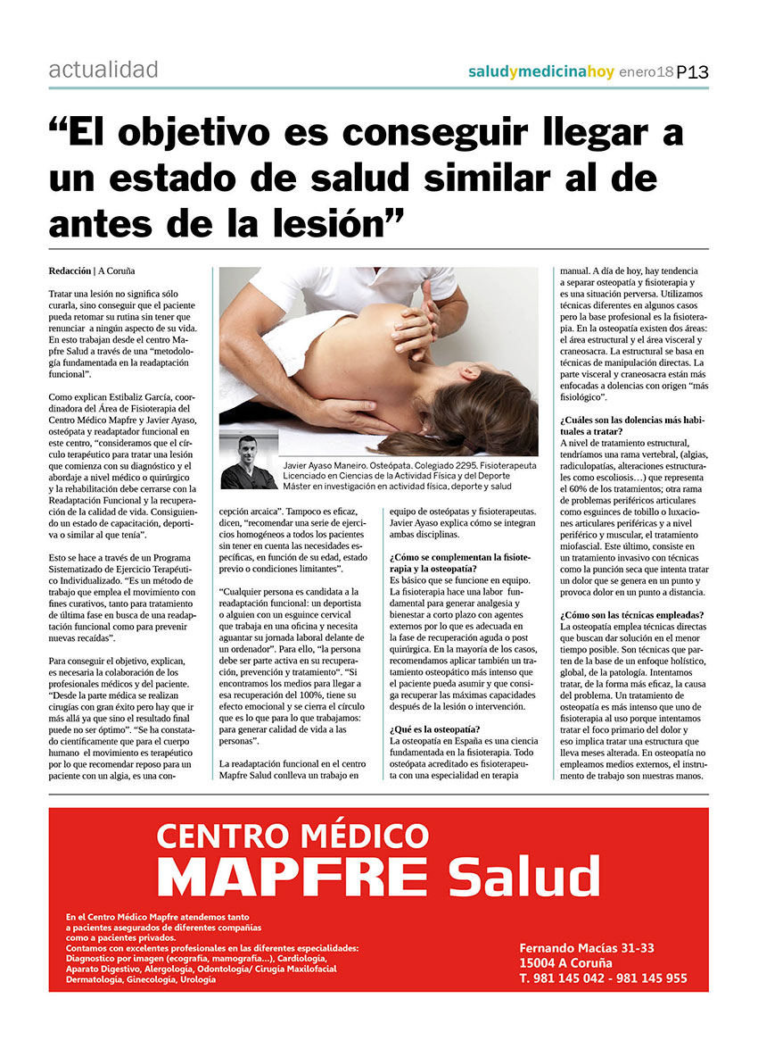 Osteopatía