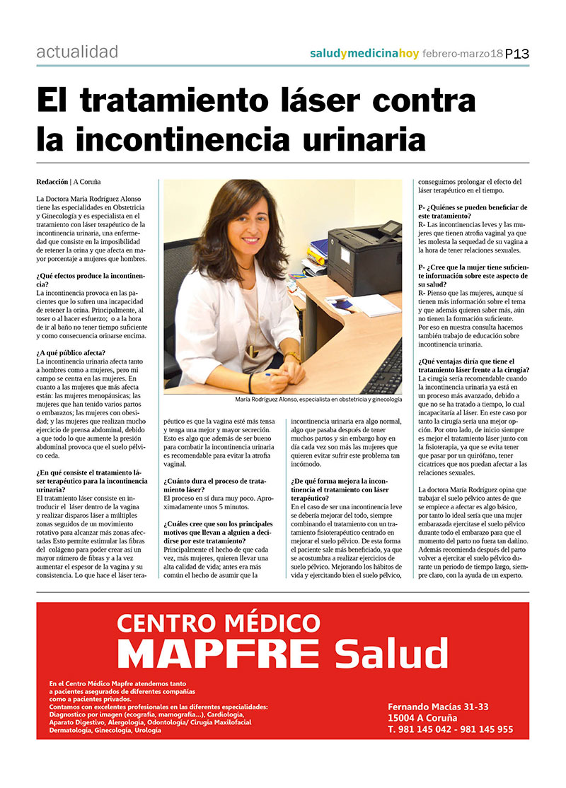 Entrevista a la Dra. María Rodríguez